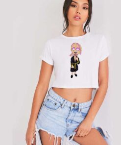 Lil Pump Molly Cartoon Crop Top Shirt