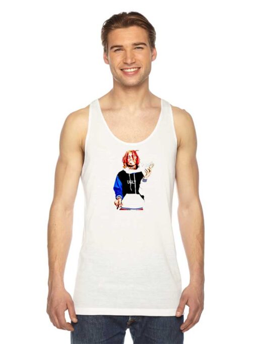 Lil Pump With Money Photo Tank Top