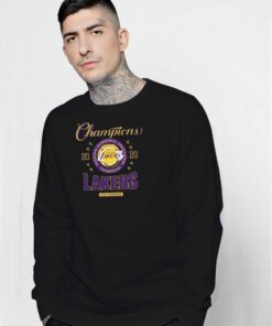 Los Angeles Lakers NBA 2020 Champion Sweatshirt