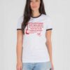 Michael Stanley Quote Memories Ringer Tee