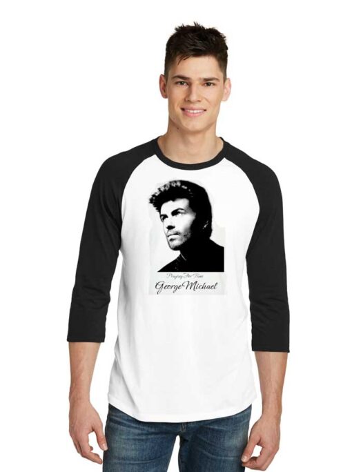 Praying For Time George Michael Raglan Tee