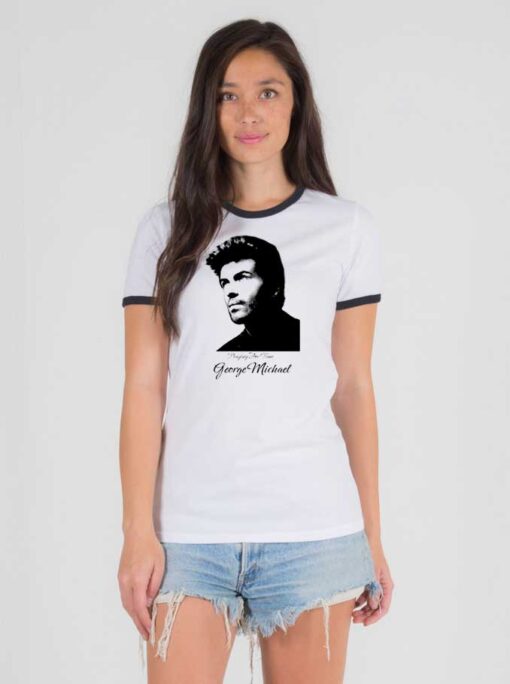 Praying For Time George Michael Ringer Tee