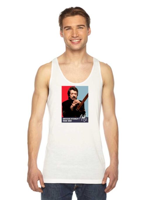 Rip Michael Stanley 1948-2021 Tank Top