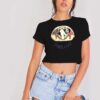 Vintage Jesus Is King Chicago Crop Top Shirt