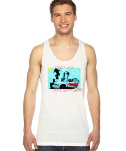 White Ray Of Sunset Travis Scott Tank Top