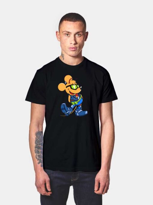 Biker Mickey Mouse Costume T Shirt