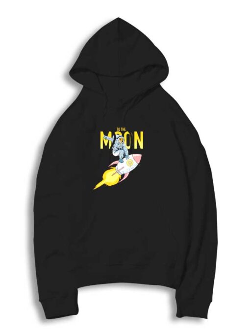 Doge to the Moon Astronaut Hoodie