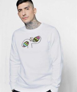 Easter Man Bring Eggs Sweatshirt