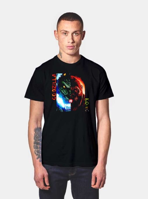 Godzilla vs King Kong Poster Art T Shirt