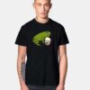 Green Frog Holding Easter Egg T Shirt
