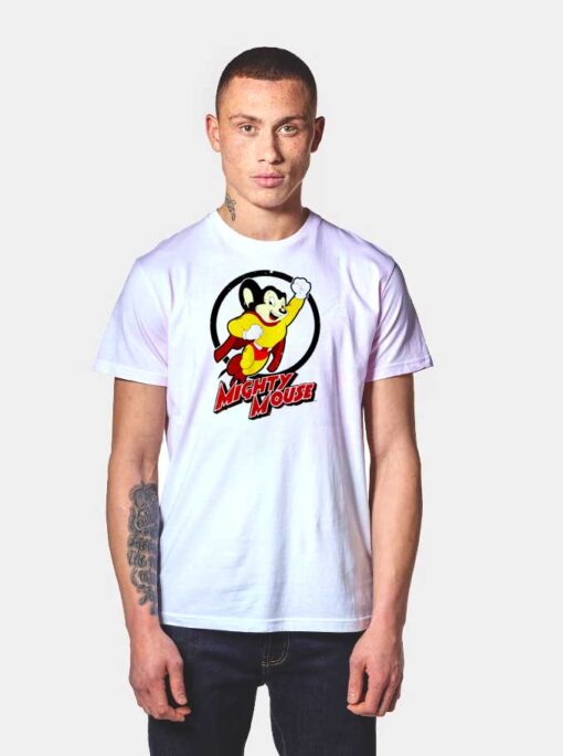 Mighty Mouse Mickey Mouse T Shirt