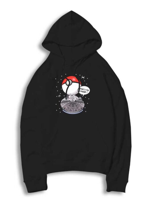 Millenium Falcon That's No Moon Pokeball Hoodie