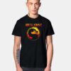 Mortal Kombat Logo Golden T Shirt