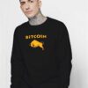 Bitcoin Bull Raging Logo Sweatshirt
