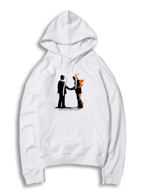 Pink Floyd Wish You Were Here Flaming Hoodie