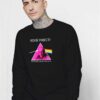 Pink Freud Dark Side Of Your Mom Prism Sweatshirt
