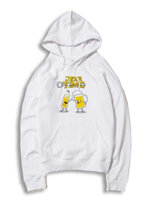 Beer Time Adventure Time Parody Hoodie