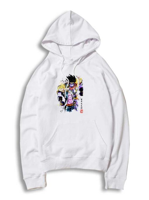 Jojo's Bizarre Adventure Watercolor Stand Hoodie