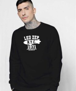 Led Zep 1971 New York City Vintage Sweatshirt
