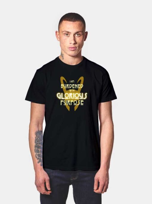 Loki Burdened Glorious T Shirt