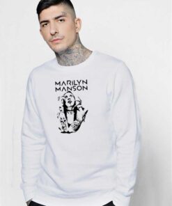 Marilyn Manson Body Tattoo Sweatshirt