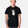Rabbids Color In Rainbow T Shirt