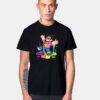 Steven Universe Rainbow Explosion Rabbids T Shirt