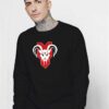 Apex Predator Skull Logo Sweatshirt