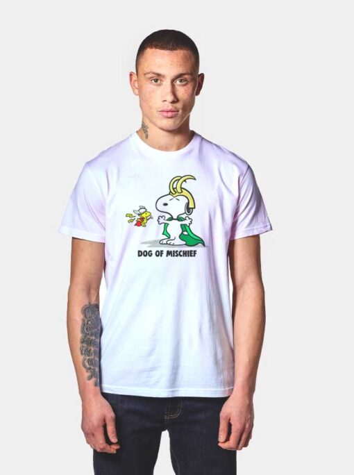 Dog Of Mischief Loki Parody T Shirt