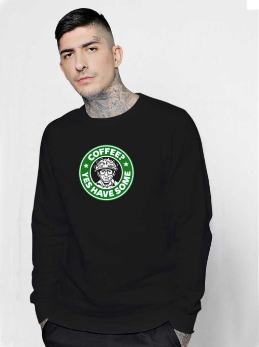 Ghostbuster Coffee Logo Sweatshirt