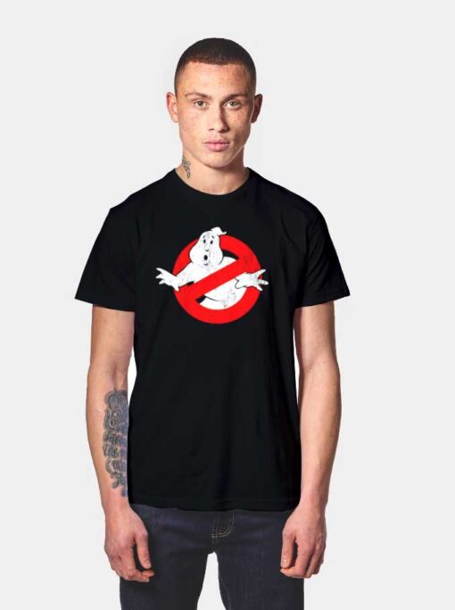 Ghostbusters Original Retro Logo T Shirt