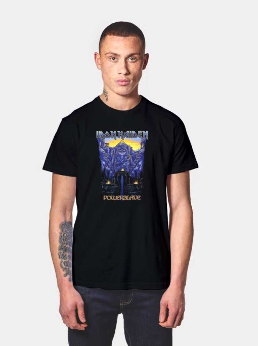 Iron Maiden Powerslave Logo T Shirt