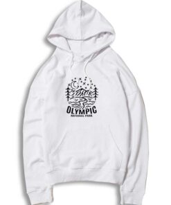 Olympic National Park Drawing Hoodie