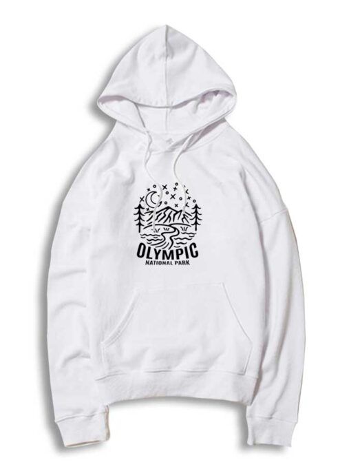 Olympic National Park Drawing Hoodie