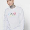 Olympic Ring Logo Watercolor Sweatshirt