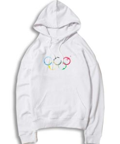 Olympic Ring Logo Watercolor Hoodie