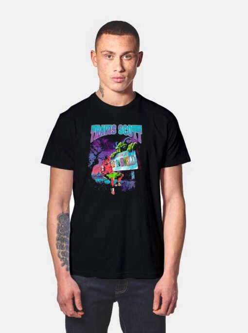 Travis Scott Welcome To Astroworld T Shirt