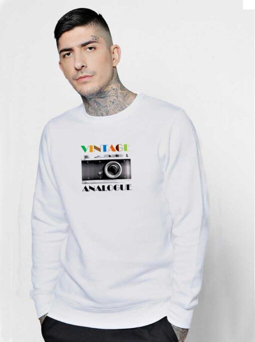 Vintage Analogue Camera Sweatshirt