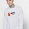 A Centaurid Meteor Shower Logo Sweatshirt