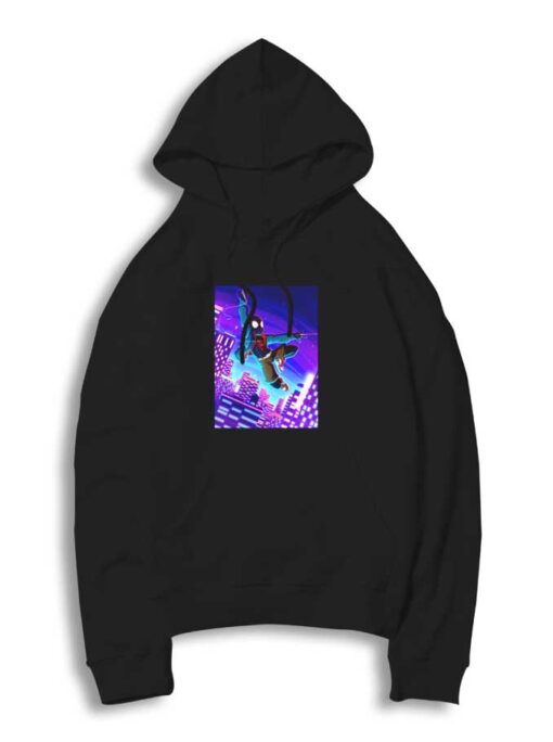 Miles Morales Spiderverse Spiderman Hoodie