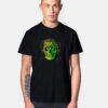 Rock And Roll Skull Headphone T Shirt