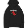 Unstoppable T-Rex Dinosaur Red Hoodie