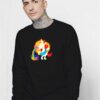 Father of All Unicorn Rainbow Sweatshirt