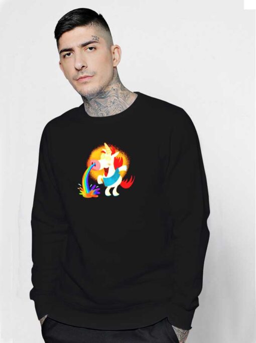 Father of All Unicorn Rainbow Sweatshirt