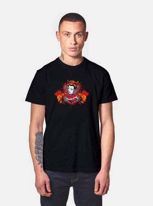 Japanese Hearts of Death Dragon T Shirt