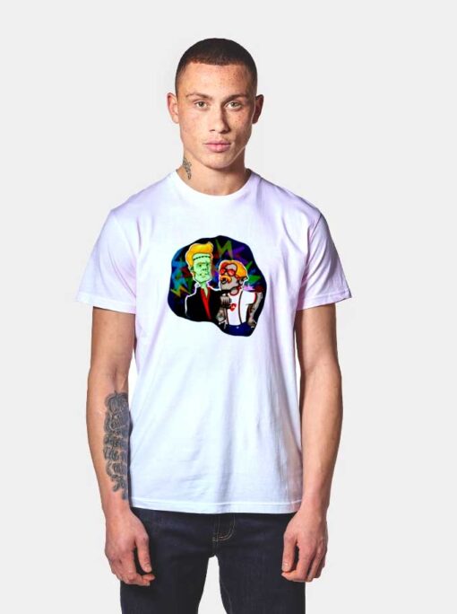 Monster Rock Cartoon Music T Shirt