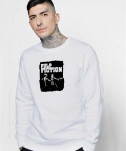 Pulp Fiction Pistol Logo Sweatshirt