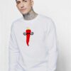 Red Hot Chili Peppers Mustache Sweatshirt