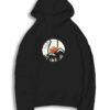 Sunset Mountain Disk Ukiyo-e Hoodie
