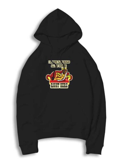 Flame Broiled All Beef Goodness Burger Hoodie